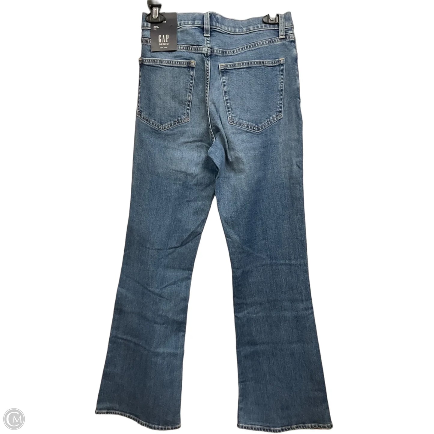 Jeans Boot Cut By Gap In Blue Denim, Size: 4