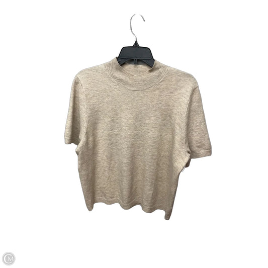 Top Short Sleeve By A New Day In Tan, Size: Xl