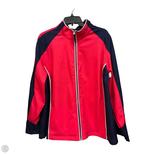 Jacket Other By Made For Life In Blue & Pink, Size: 1x