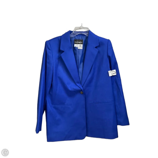 Blazer By Requirements In Blue, Size: M