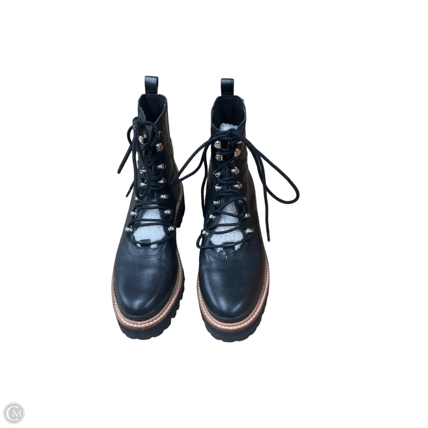 Boots Combat By Marc Fisher In Black, Size: 6.5