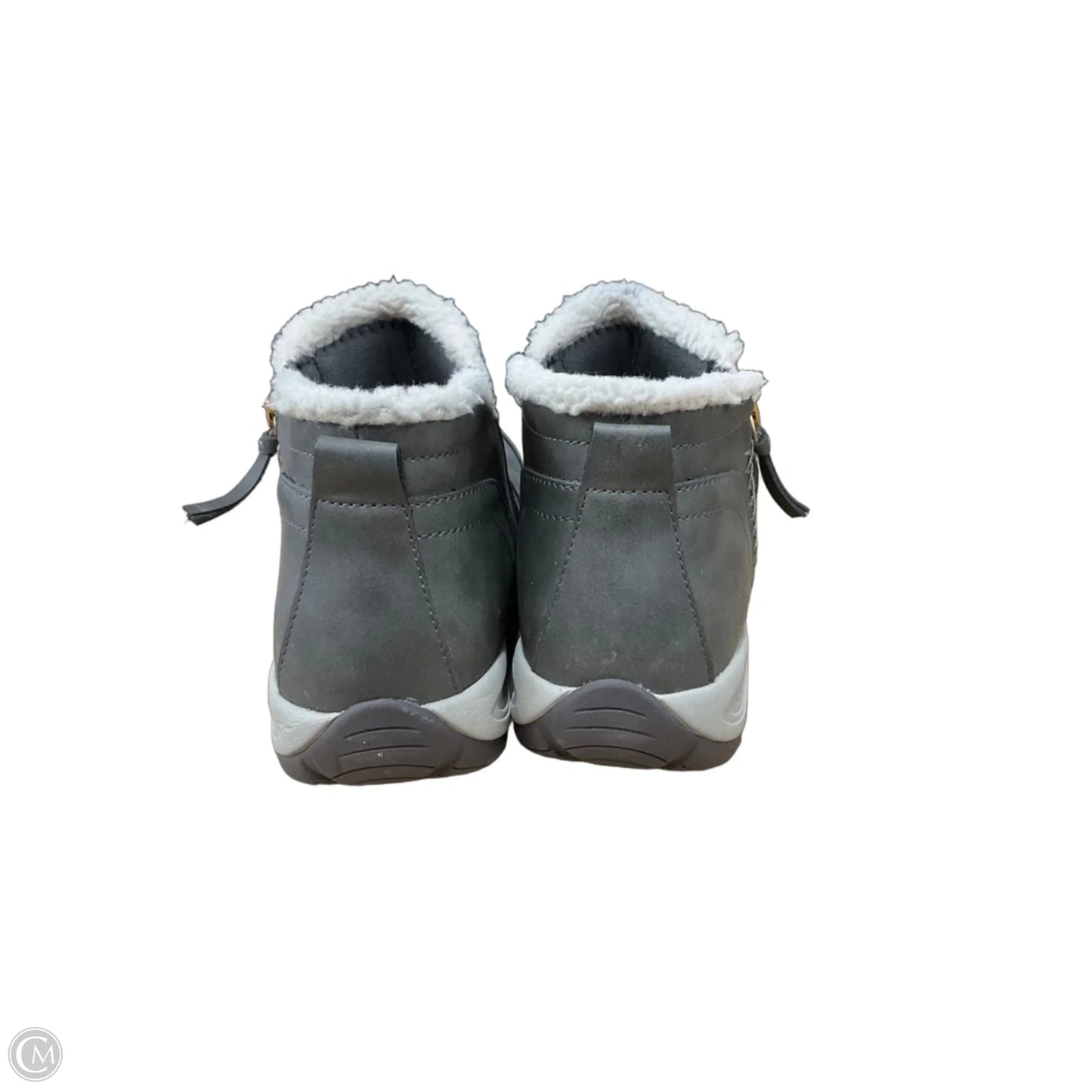 Boots Ankle Flats By Easy Spirit In Grey, Size: 10