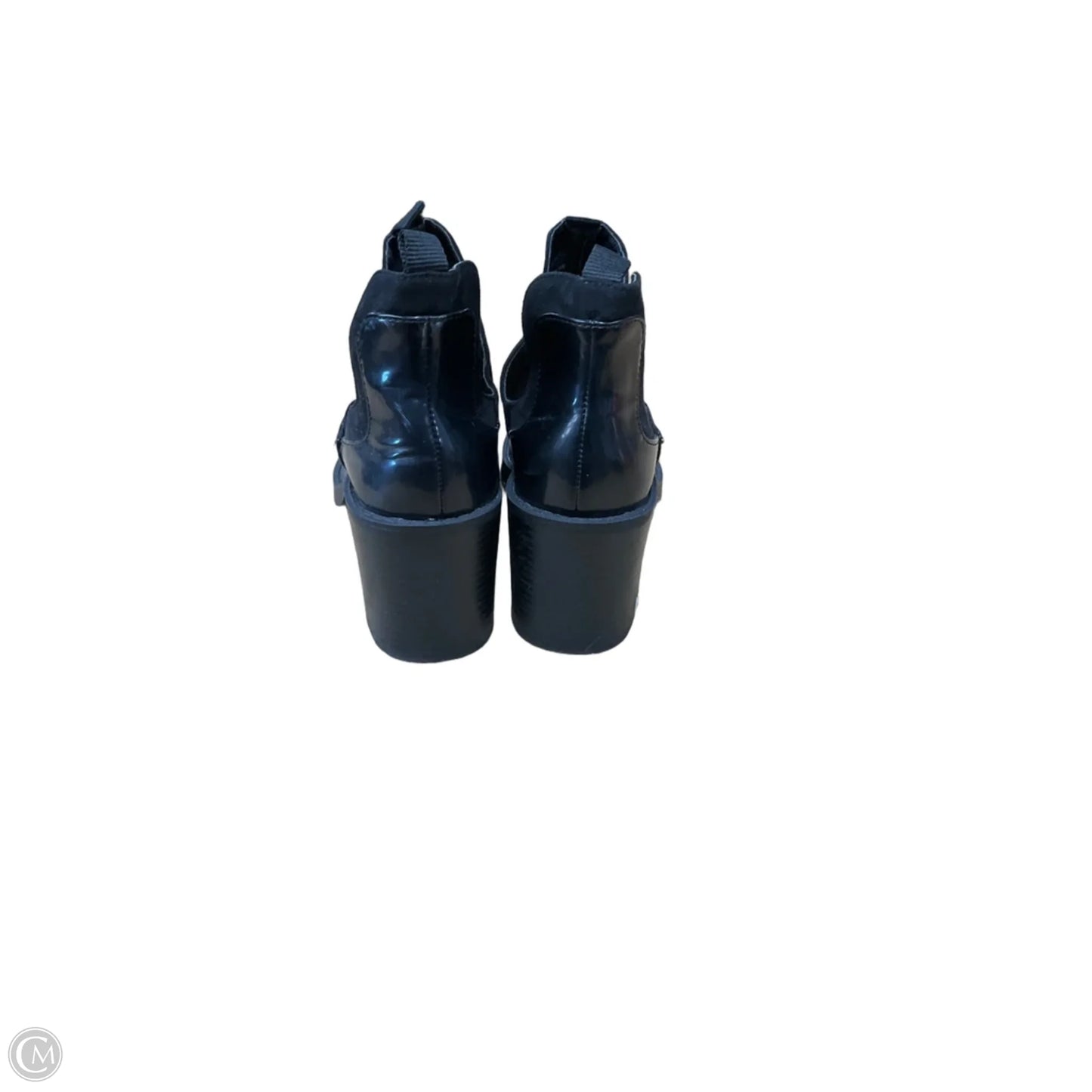 Boots Ankle Heels By Zara In Black, Size: 7.5