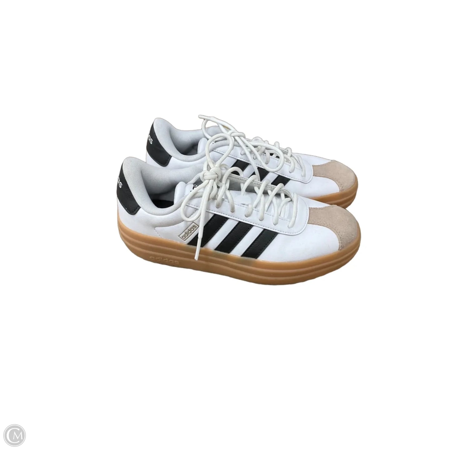 Shoes Athletic By Adidas In White, Size: 7