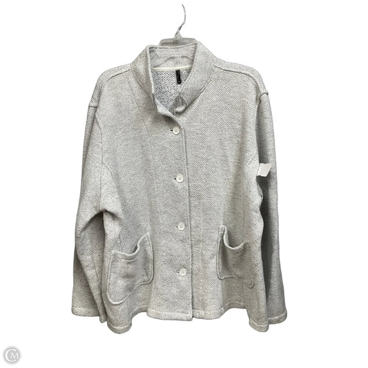 Jacket Other By Clothes Mentor In Grey, Size: 1x