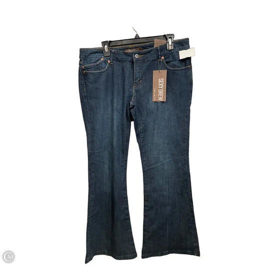 Jeans Wide Leg By Limited In Blue Denim, Size: 12