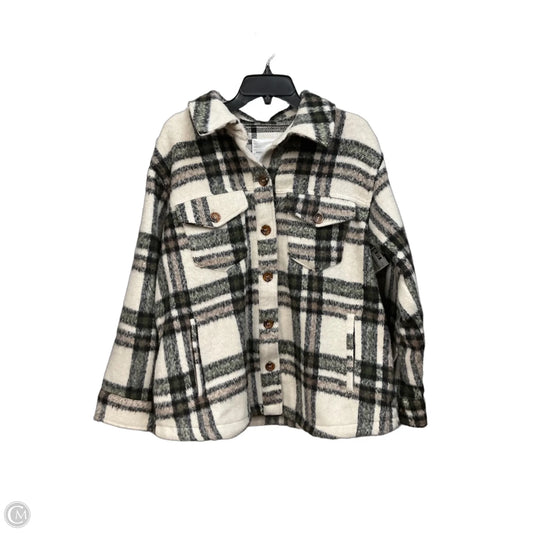 Jacket Shirt By Avec Les Filles In Multi-colored, Size: 1x
