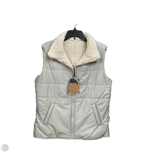 Vest Faux Fur & Sherpa By The North Face In Grey, Size: L