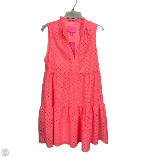 Dress Designer By Lilly Pulitzer In Pink, Size: M