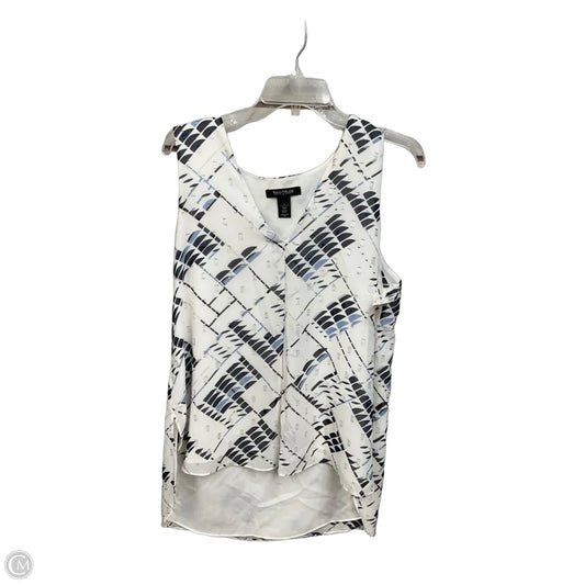 Top Sleeveless By White House Black Market In Multi-colored, Size: L