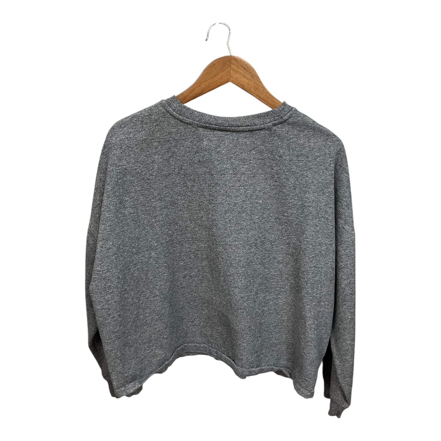 Sweatshirt Collar By Calvin Klein In Grey, Size: Xl