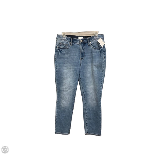 Jeans Skinny By Wonderly In Blue Denim, Size: 10