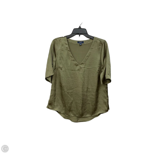 Top 3/4 Sleeve By Kaari Blue In Green, Size: M
