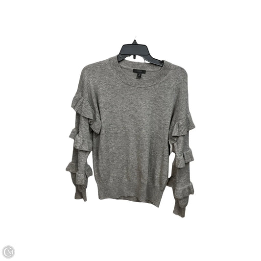 Top Long Sleeve By J. Crew In Grey, Size: Xs