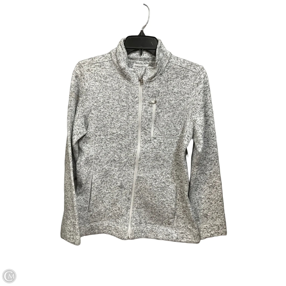 Jacket Other By Calvin Klein In Grey, Size: S