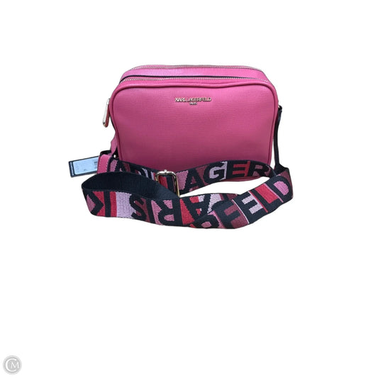 Crossbody Designer By Karl Lagerfeld, Size: Medium