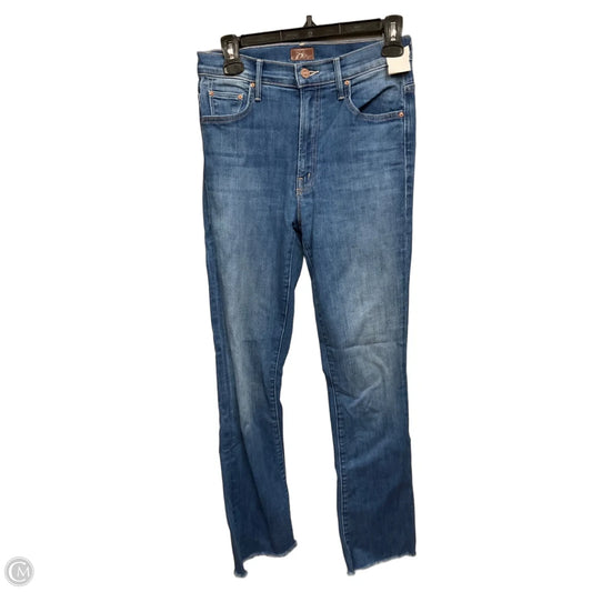 Jeans Designer By Mother In Blue Denim, Size: 4