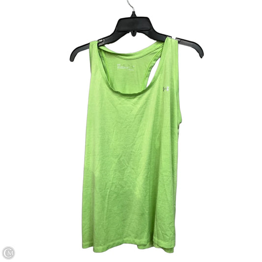 Athletic Tank Top By Under Armour In Green, Size: 1x