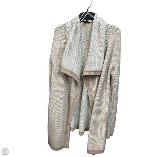 Cardigan By Ann Taylor In Tan, Size: Xl