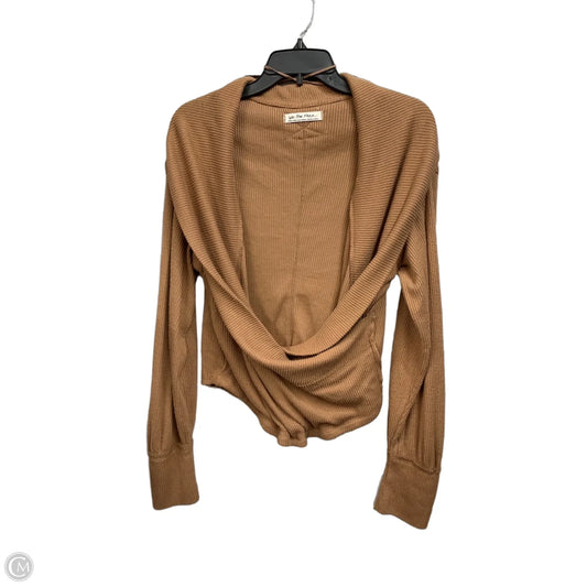 Top Long Sleeve By We The Free In Tan, Size: Xl
