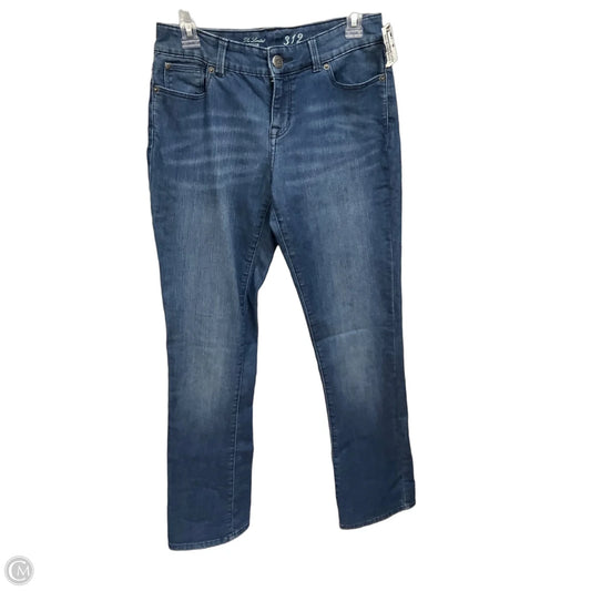 Jeans Boot Cut By Limited In Blue Denim, Size: 4