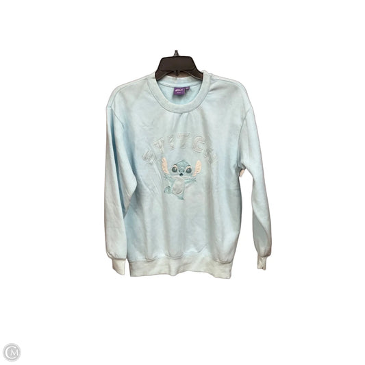 Sweatshirt Collar By Disney In Blue, Size: L
