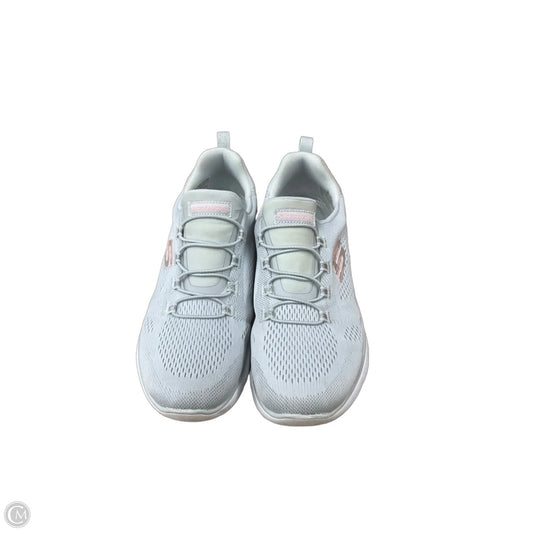 Shoes Sneakers By Skechers In Grey, Size: 8