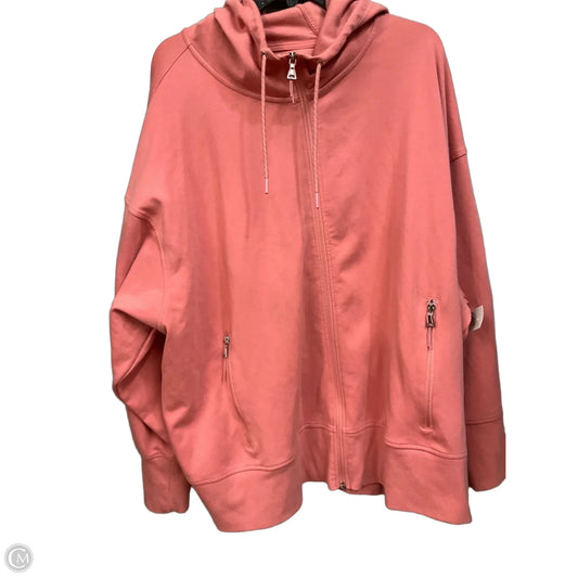 Athletic Jacket By Old Navy In Peach, Size: 4x