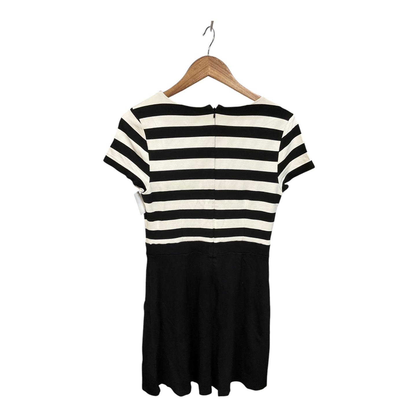 Dress Casual Short By Loft In Black & White, Size: M