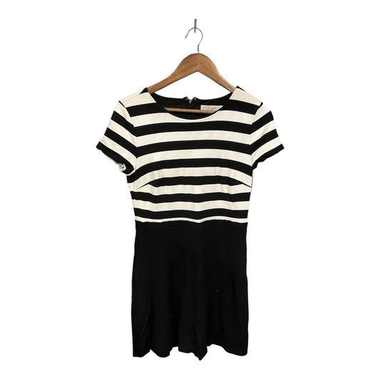 Dress Casual Short By Loft In Black & White, Size: M