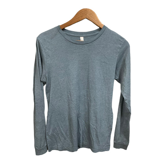 Top Long Sleeve By Canvasback In Blue, Size: M