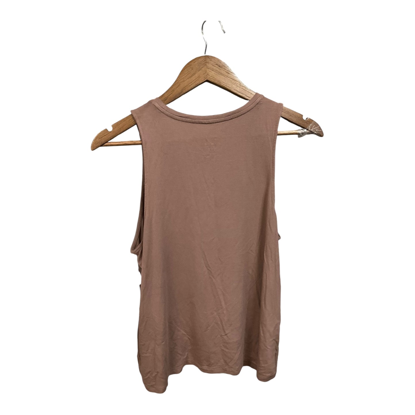 Top Sleeveless By A New Day In Brown, Size: M