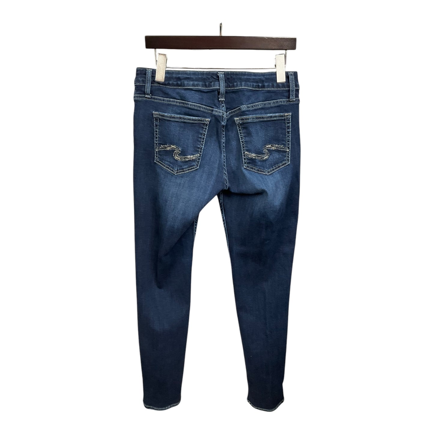 Jeans Straight By Silver In Blue Denim, Size: 6