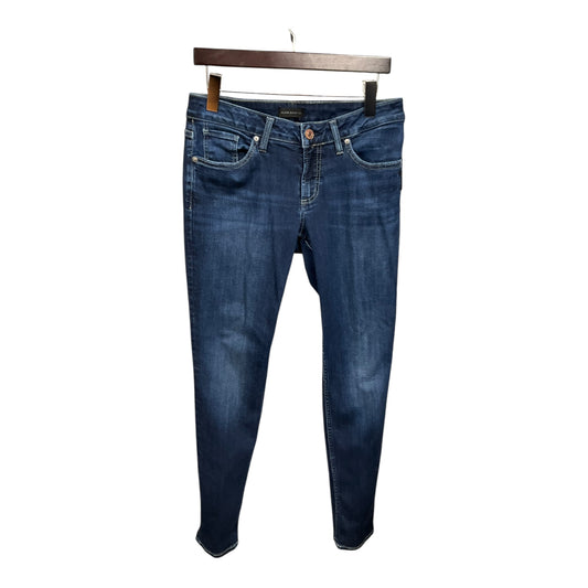 Jeans Straight By Silver In Blue Denim, Size: 6