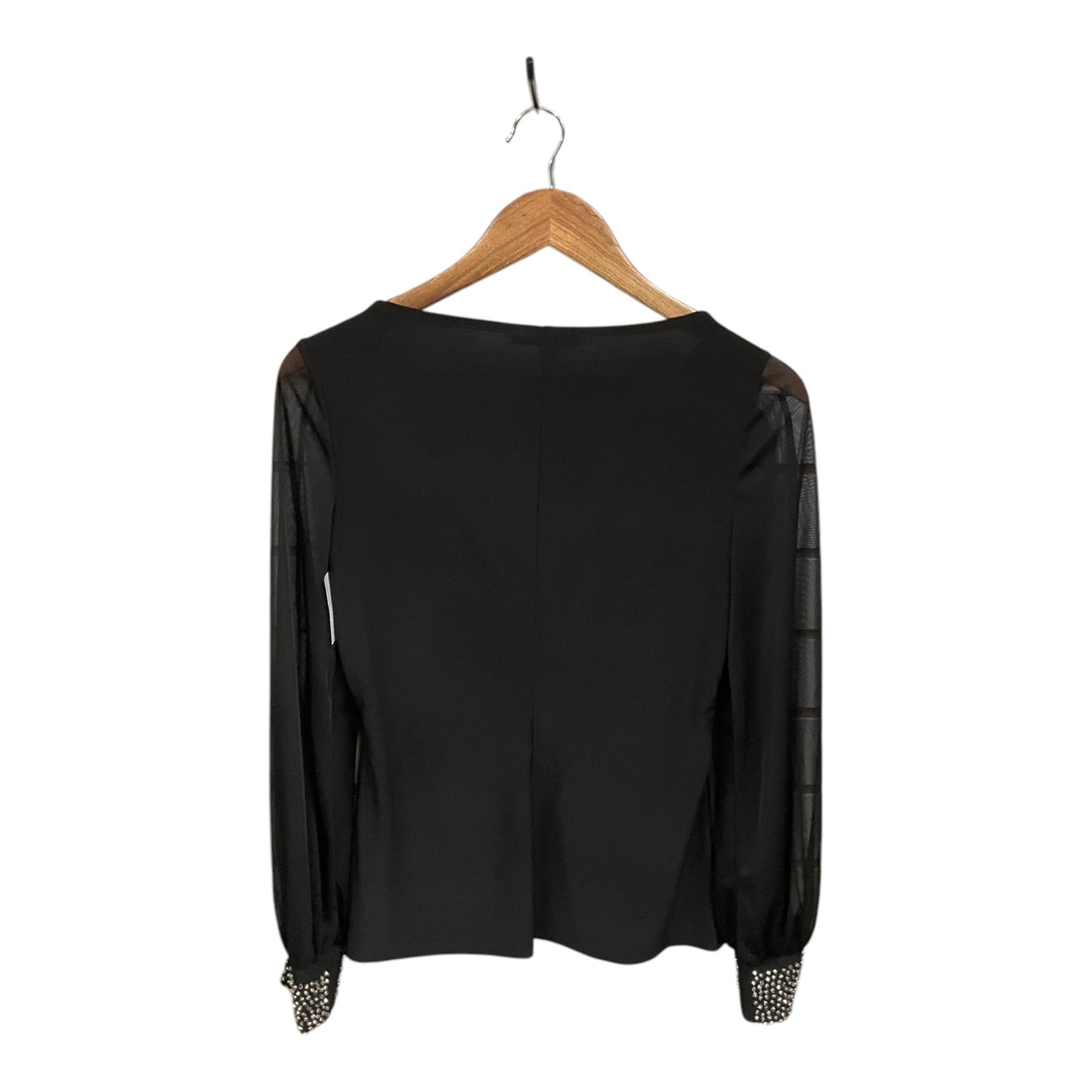 Top Long Sleeve By Clothes Mentor In Black, Size: S