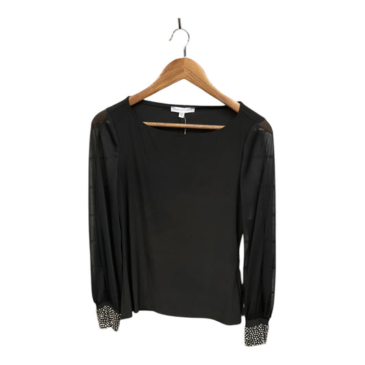 Top Long Sleeve By Clothes Mentor In Black, Size: S