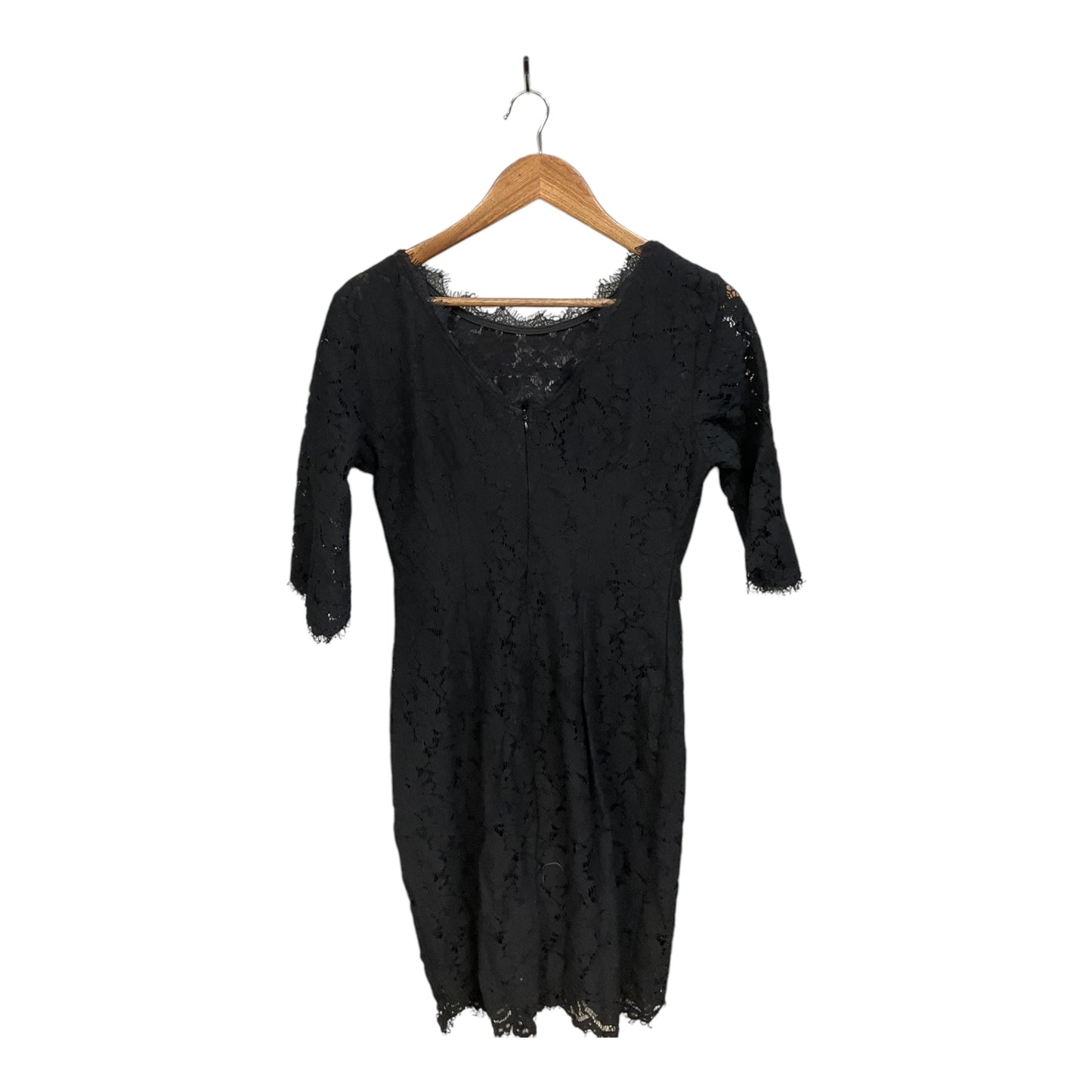 Dress Casual Midi By Clothes Mentor In Black, Size: S