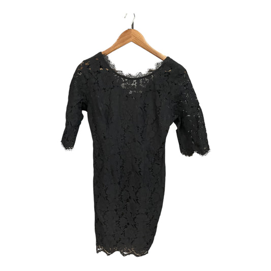 Dress Casual Midi By Clothes Mentor In Black, Size: S