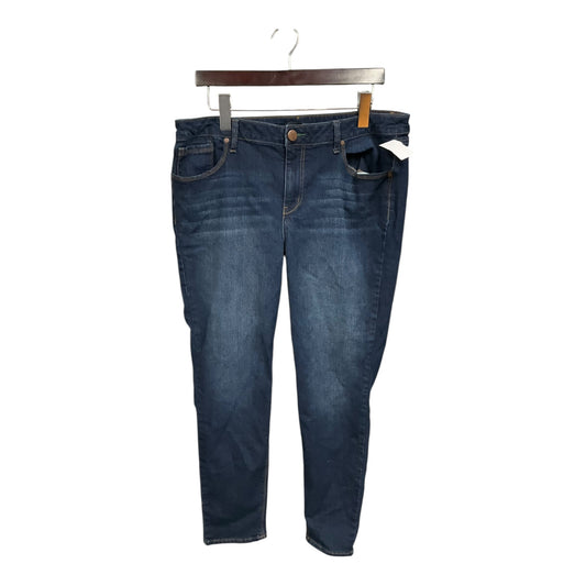 Jeans Skinny By 1822 Denim In Blue Denim, Size: 16