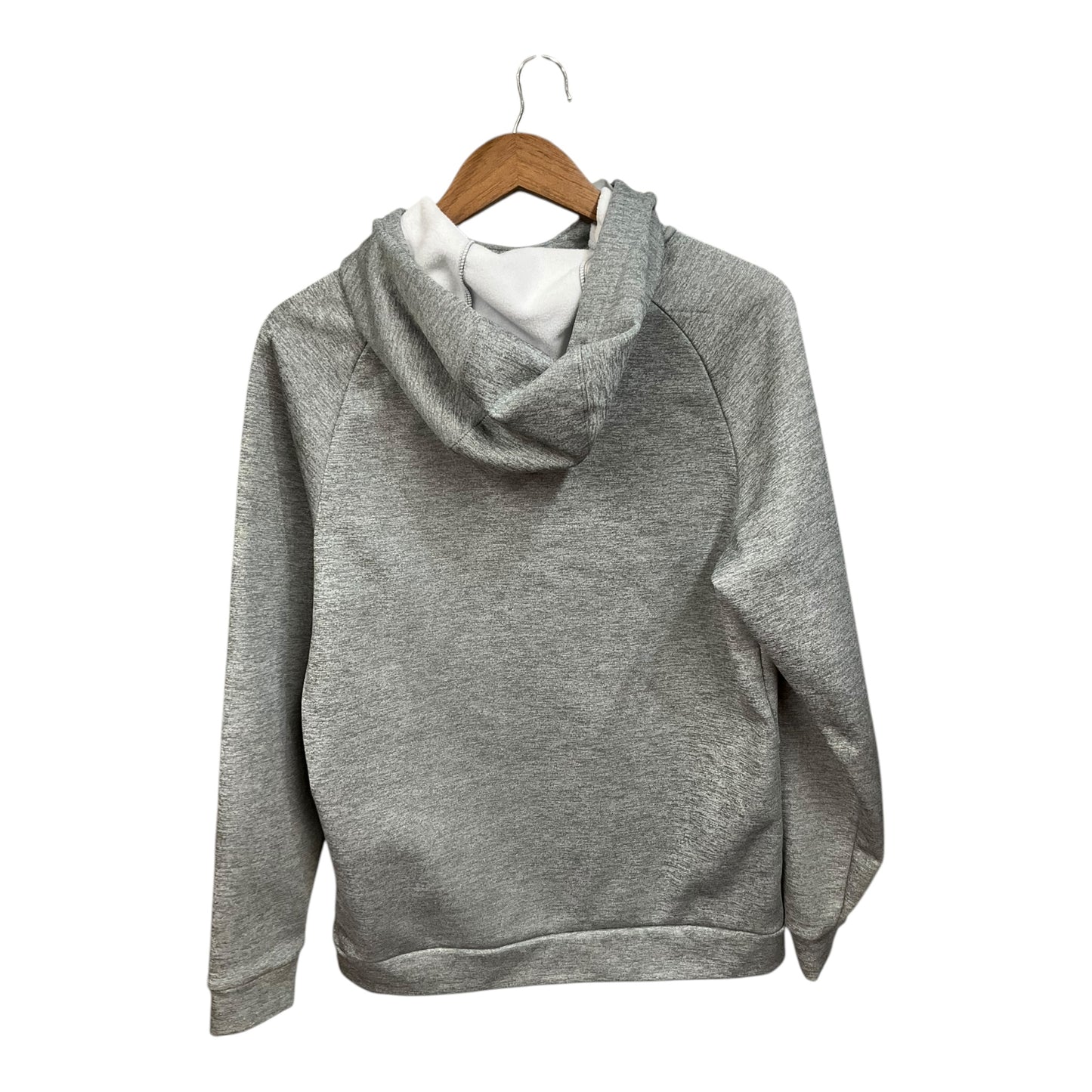 Sweatshirt Hoodie By Nike In Grey, Size: S