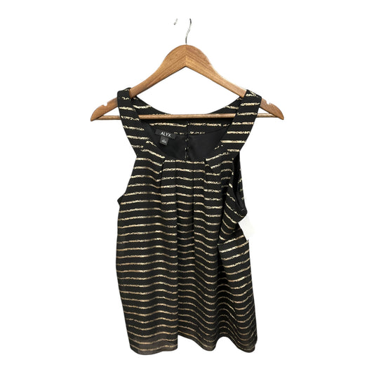 Top Sleeveless By Alyx In Striped Pattern, Size: L