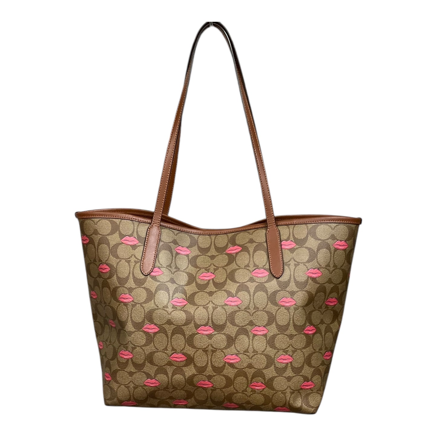 Tote Designer By Coach, Size: Large