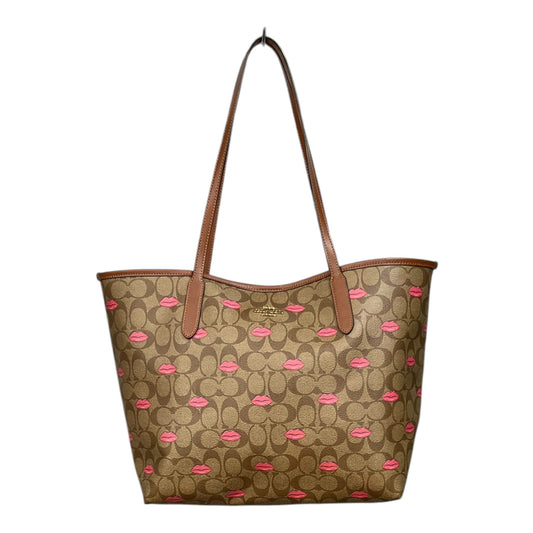 Tote Designer By Coach, Size: Large