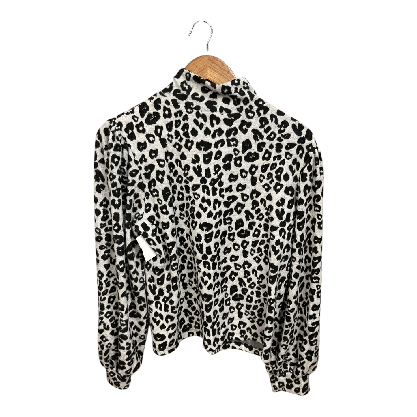 Top Long Sleeve By Sanctuary In Animal Print, Size: L