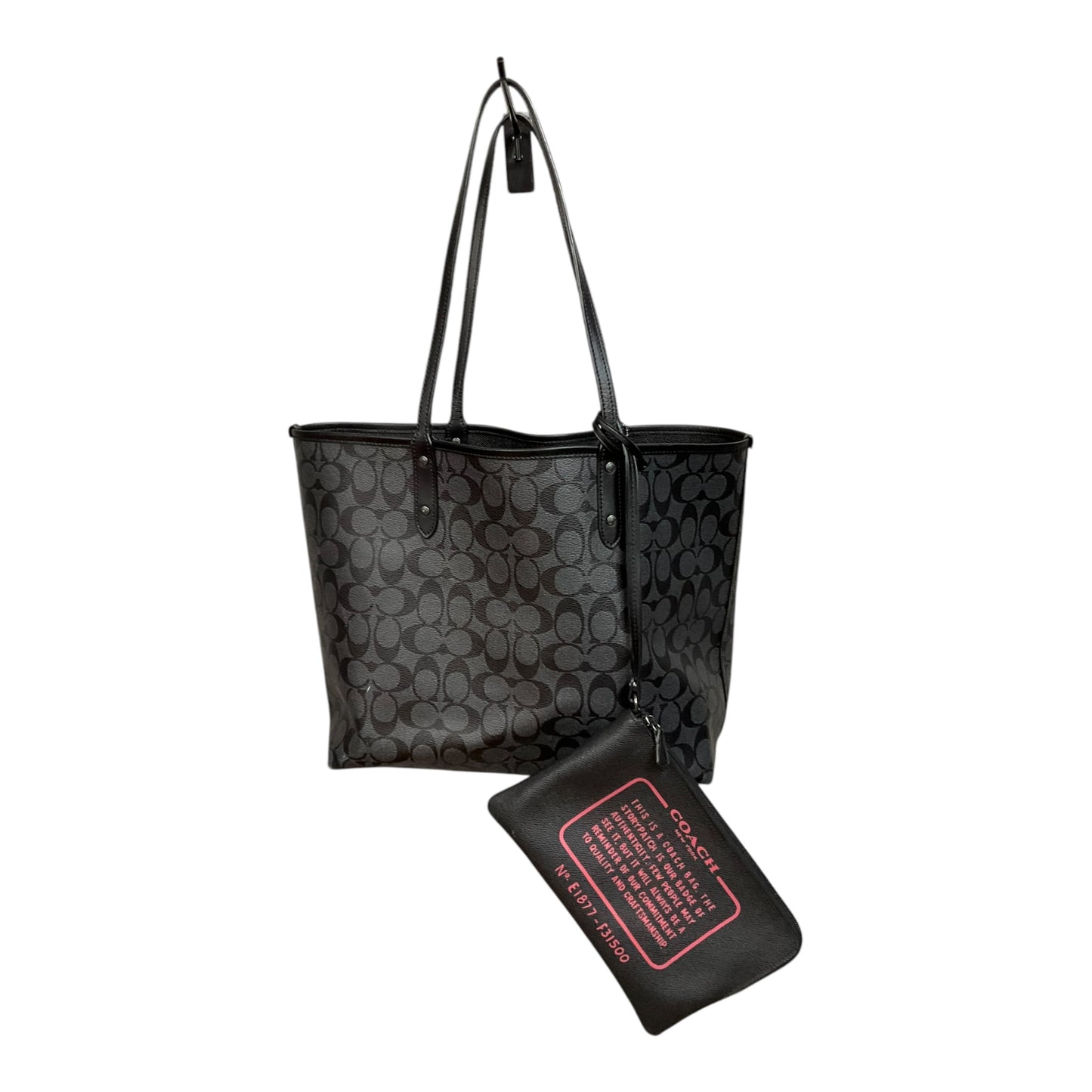 Tote Designer By Coach, Size: Large