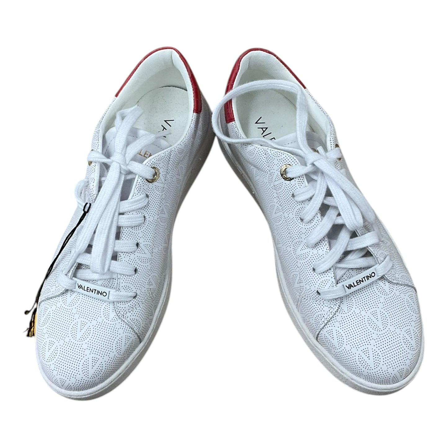 Shoes Designer By Valentino-mario In White, Size: 8