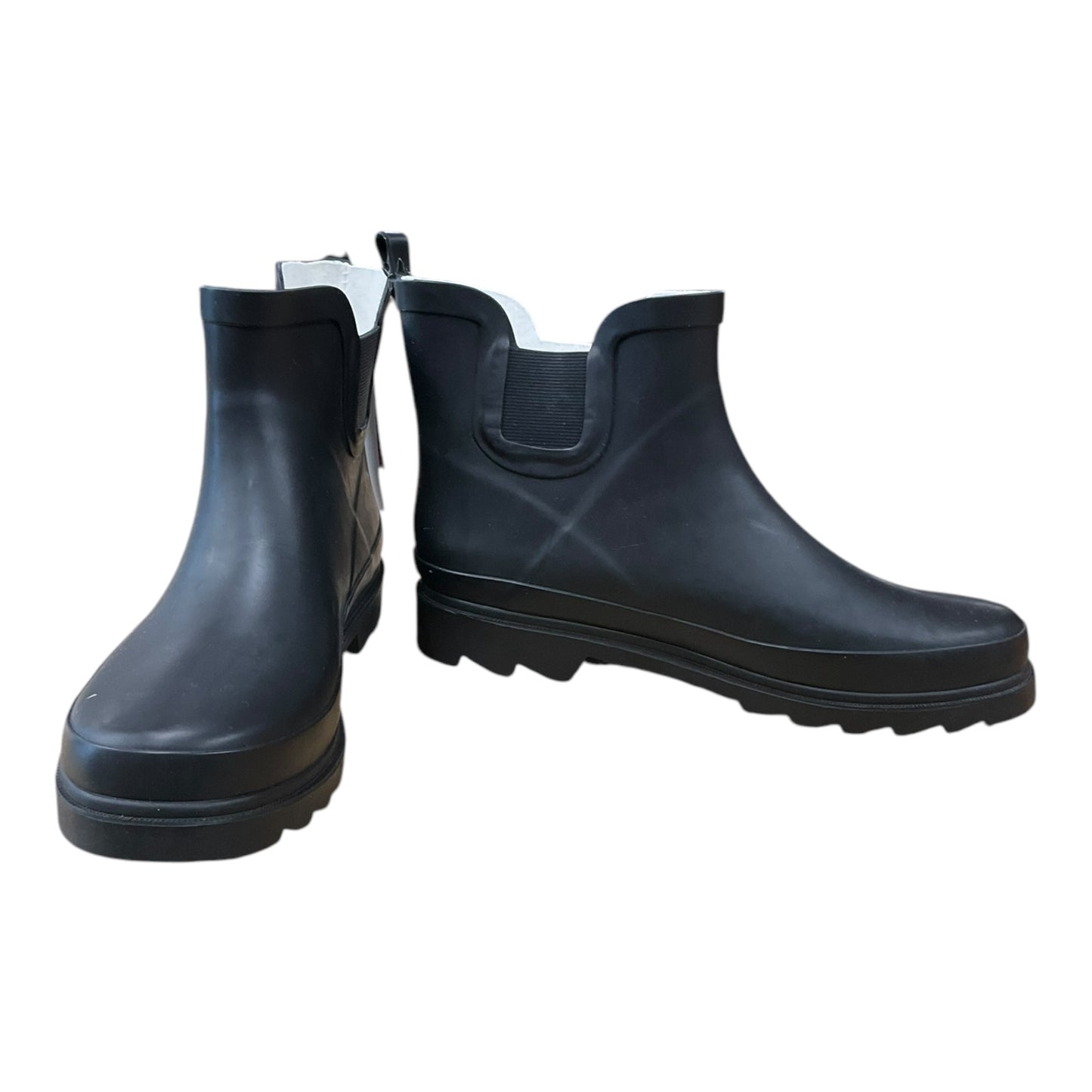 Boots Rain By Clothes Mentor In Black, Size: 8