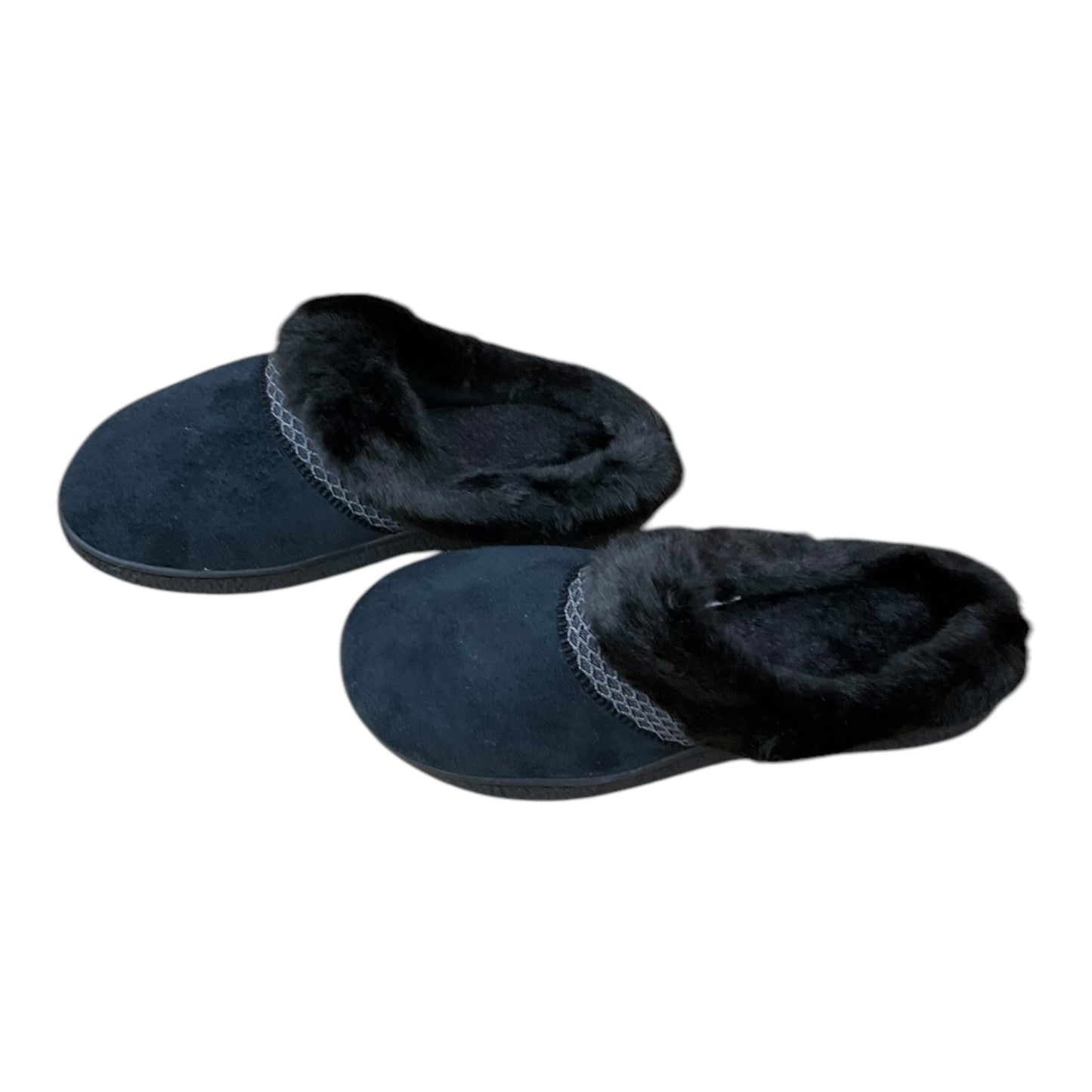 Slippers By Isotoner In Black