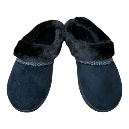 Slippers By Isotoner In Black