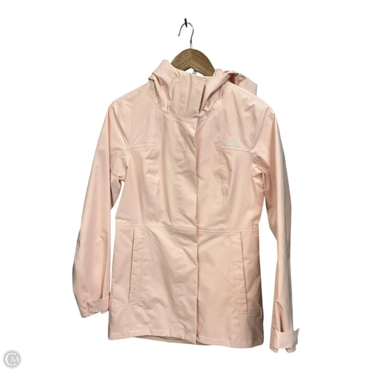 Coat Raincoat By The North Face In Pink, Size: S